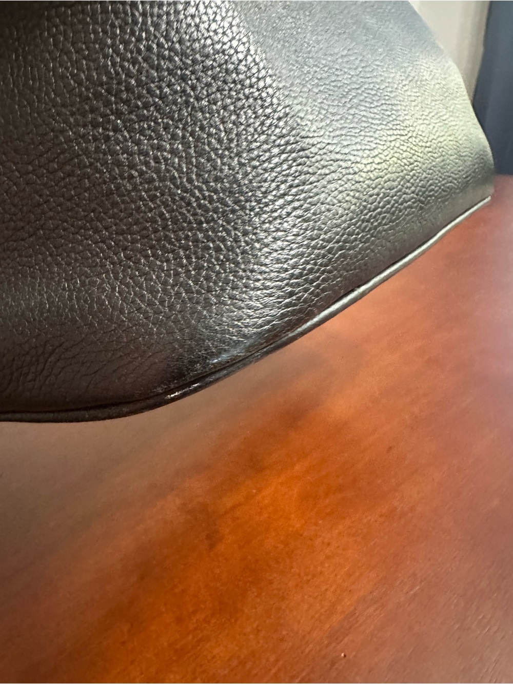 Barneys New York Black Leather Satchel - Picture 12 of 13